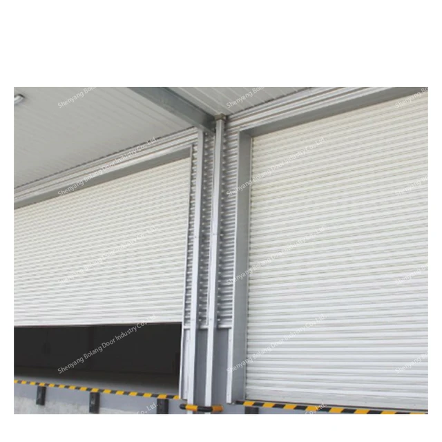 Windproof Galvanized Steel Automatic Rolling Door Thermal Insulation Roll Up Door Roller Shutters Door for Mall Use