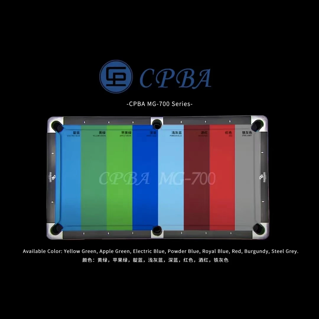 CPBA High Quality Pool Cue Cloth for 9 FT LOYA;/MG-700/COMPETITION