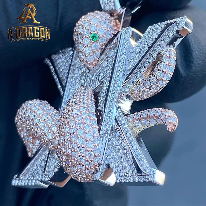 Factory Custom Pass Diamond Tester Vvs Moissanite 925 Silver Baguette