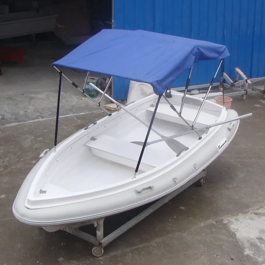 Gommone Gonfiabile 3.2m Per 4 Persone - Con Panche, Remi E Kit Completo Per Il Mare - Foto 9