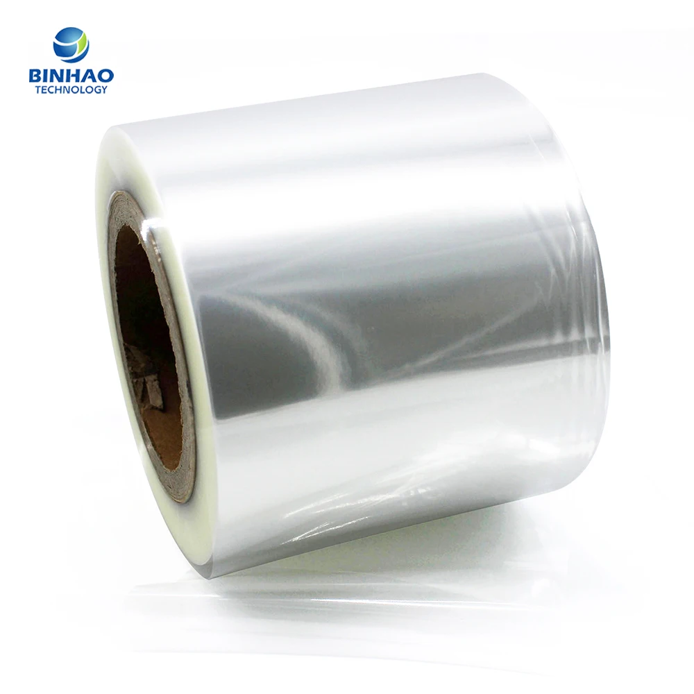 Multiple Extrusion Transparent BOPP Film Roll Soft Cellophane for Queen Size Cigarette Packaging