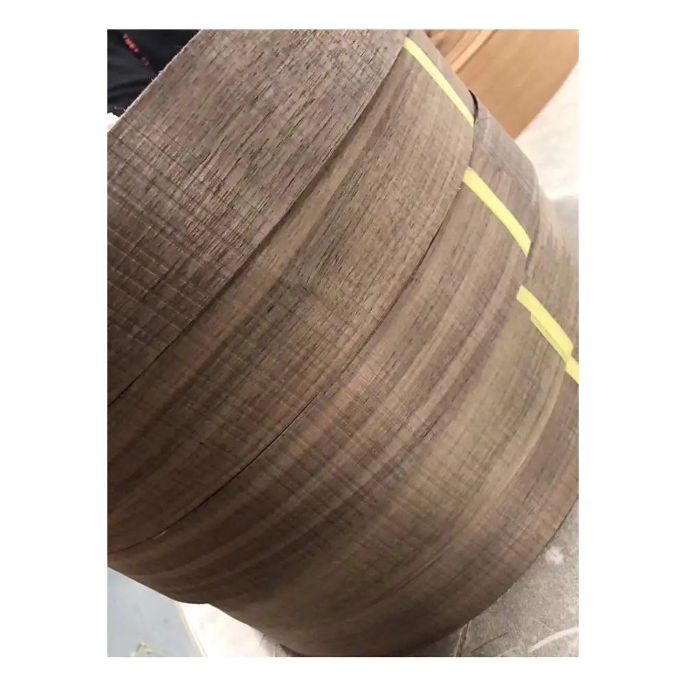 Modern Walnut Edge Banding Veneer For Furniture Decoration For Hotel