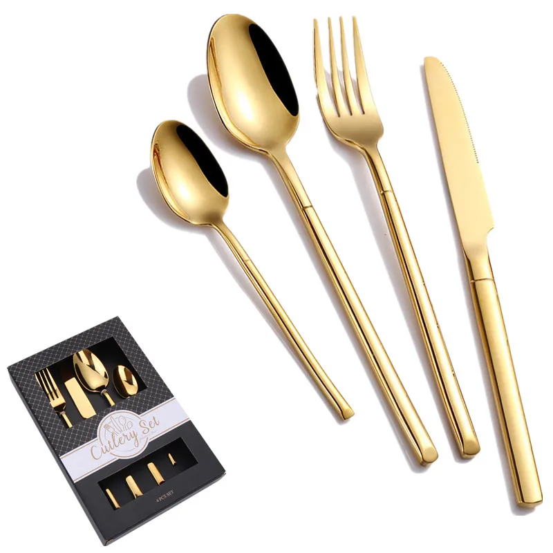Premium Cutlery Set Cutlery Set Stainless Steel Modern Cutlery Eating