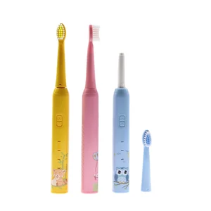 Cute Cartoon Kids Electric Toothbrush Children 3 Modes Lovely Customized DC IPX7 Automatic Electronic Brash