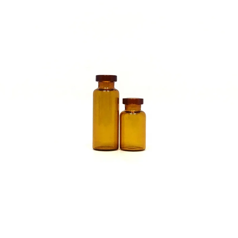 3ml 5ml 6ml 7ml 8ml 10ml Amber Glass Vial Apothecary Bottle for Medical and Cosmetic