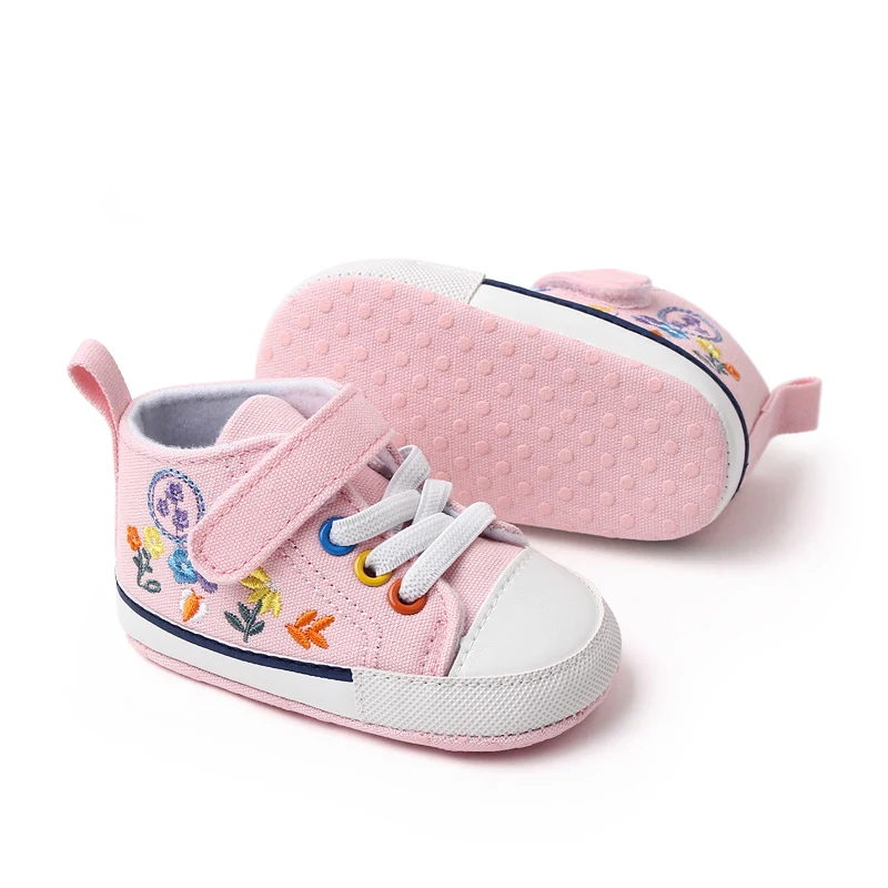 Wholesale Canvas Unisex Baby Toddler Infant Boys and Girls Shoes Baby Sneakers supplier