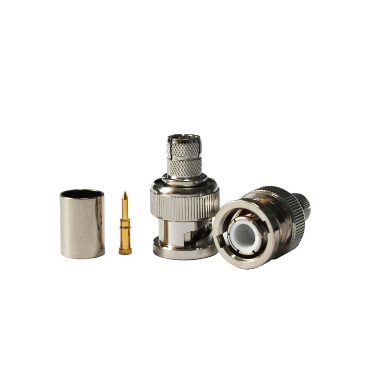 BNC-C-J5 Connector RF BNC Crimp 50-5 Cable BNC Male Connector