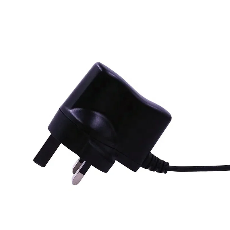 12V1A Compact UK Adapter Power Supply Convenient 12V0.5A Solution for Power Adapters