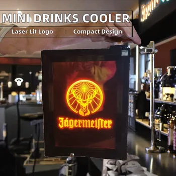 Jagermeister Fridge - 21L Mini Display Cooler for Supermarket