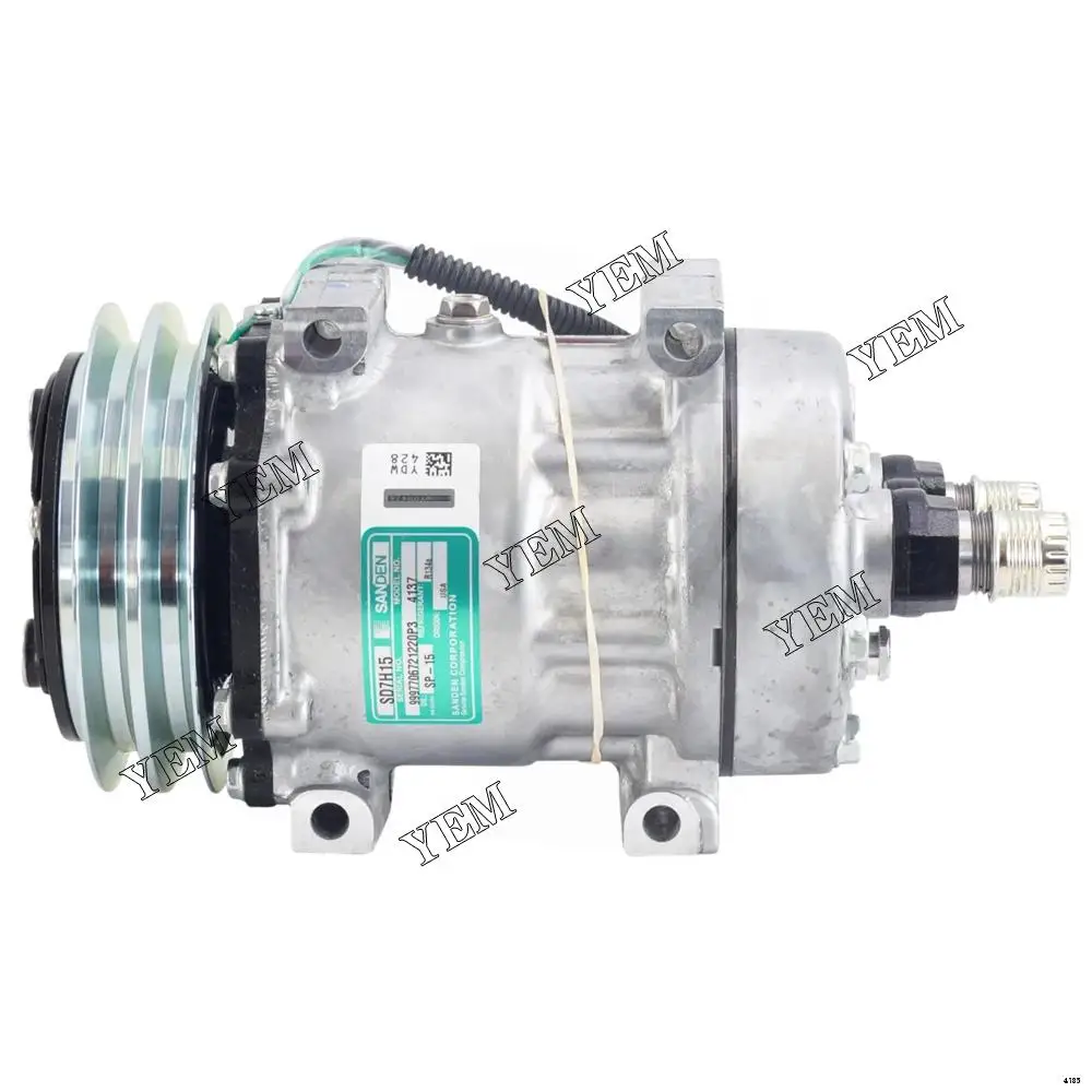 Machinery Engine Parts High Performance Aftermarket A/C Compressor S07H15 for Volvo EC140 EC210 EC210B EC240 EC290