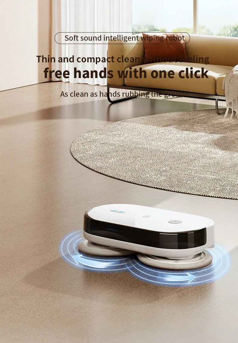 Mopping Robot S01 Intelligent Silent Mopping And Sweeping Cleaning ...