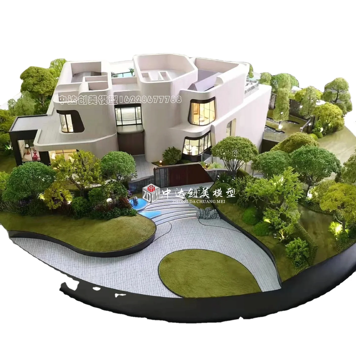 Modern Design Architectural Scale Models for Real Estate Sales Sand Table Building and Model Making for Apartment Model