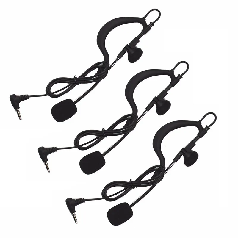XiNOWy 3Pcs V4C Bluetooth Intercom Full Duplex Football Coach Judger Earhook Earphone Referee Headset Walkie Talkie