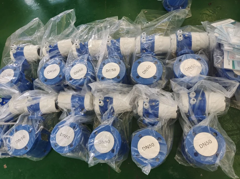 Factory Price Industrial EMFM HFD3000 Electromagnetic Flow Meter EMF Magnetic Flow Meter DN150 DN200 DN300