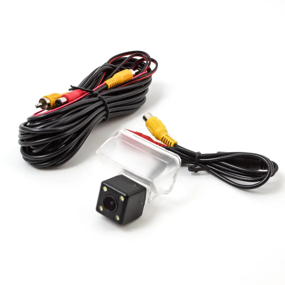 Wireless Reverse Camera for Citroen C4L 2013 2014 2015 CCD Dynamic Track AHD Car Trunk Handle Parking Assistance Backup Camera