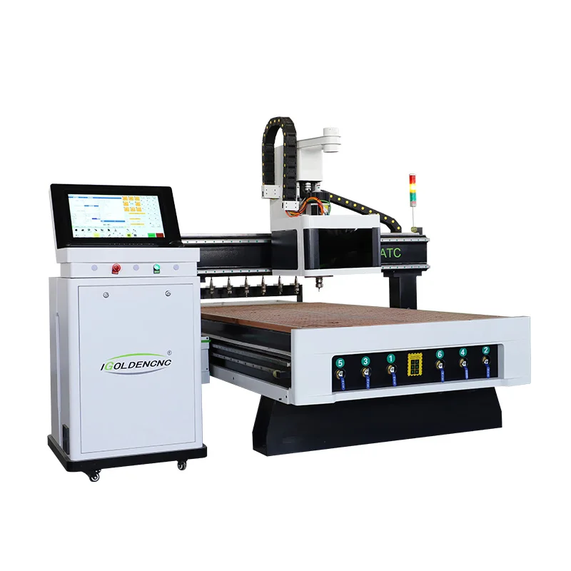 4x8 cnc router 1325 1530 wood working router machine cnc carving router machine 3 axis atc for wood work