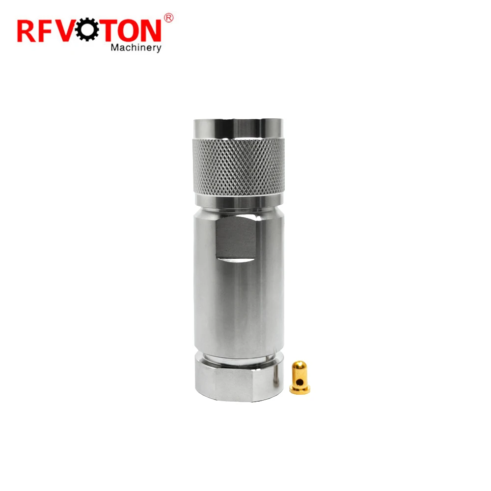 Factory Price HN Male Plug Macho Clamp Mounting Screw Macho Rg217 Cable  Rf Coaxial Connector Converter Coax Copper in Stock