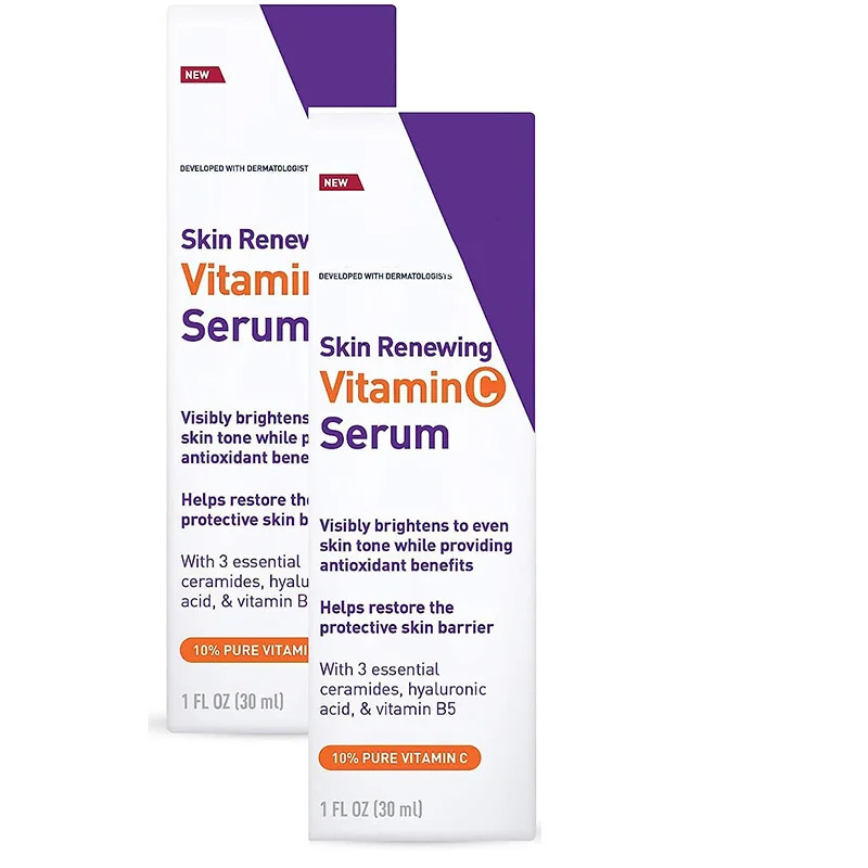 Cerav Vitamin C Serum With Hyaluronic Acid Skin Brightening Serum For