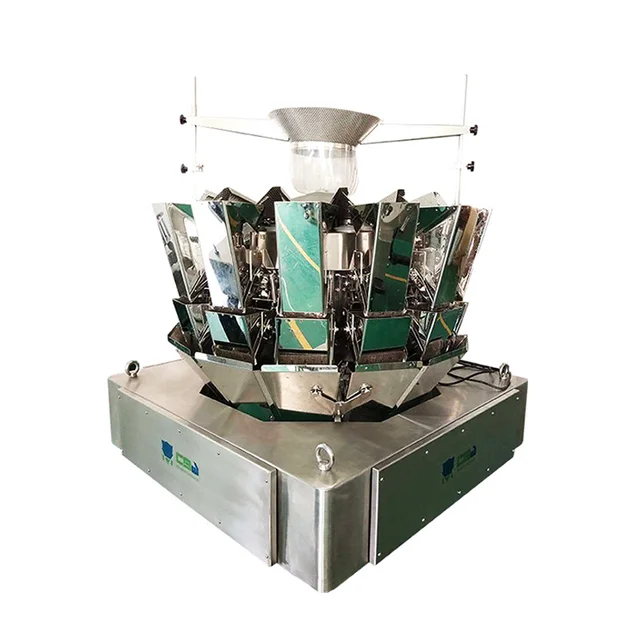 Automatic 14 head multihead weigher weighing nut tea packing machine coffee bean food candied fruit Weighting packaging machine