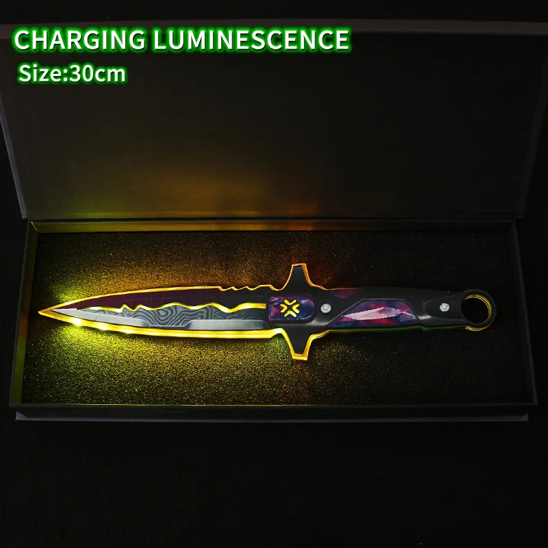 Valorant Vct Lock//in Misericordia Knife Led Light Dagger Valorant