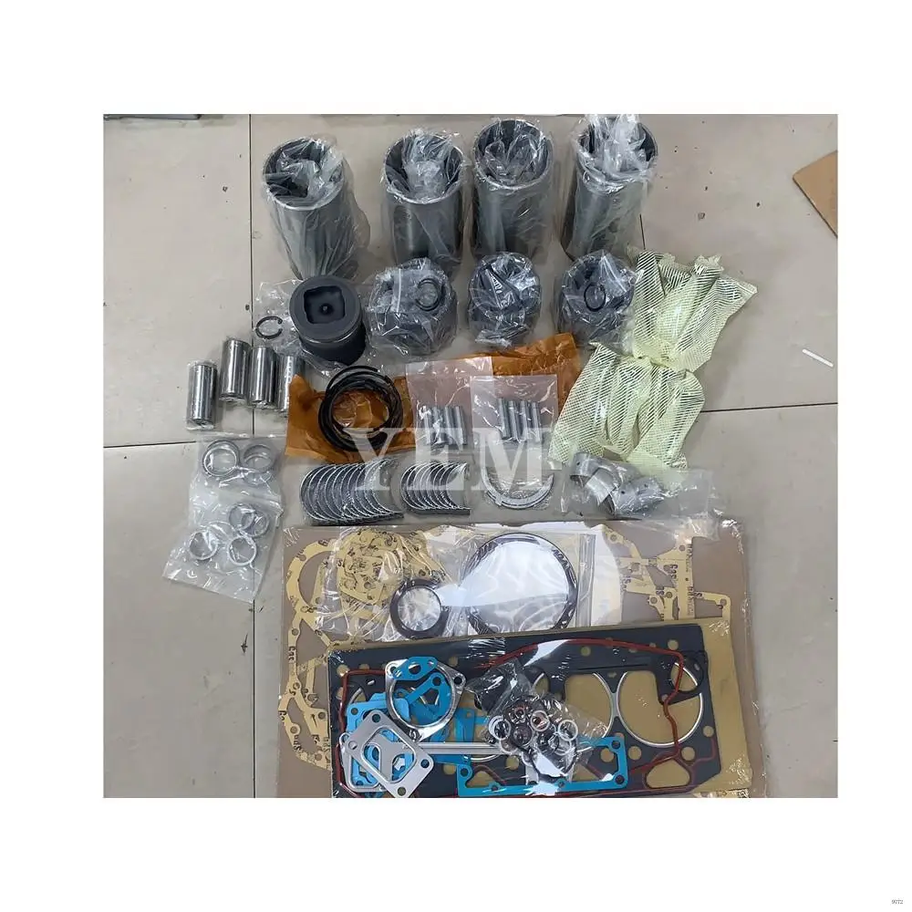 1004-40T Overhaul Gasket Kit With Cylinder Gaskets Piston Rings Liner Bearing Valves for Perkins