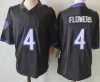 4 Flowers Black