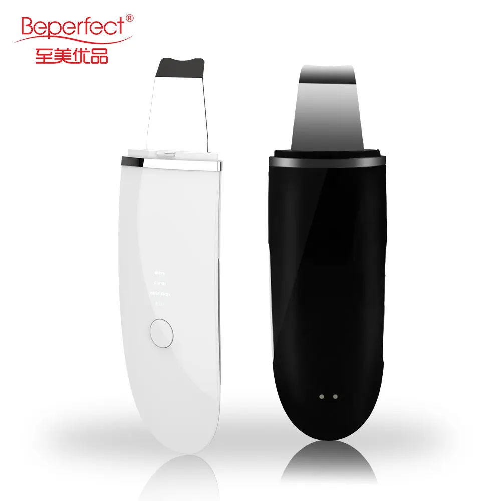 Portable Electric Facial Dead Skin Care Machine Professional Sonic Face Cleaning Spatula Ultrasonic Scrubber