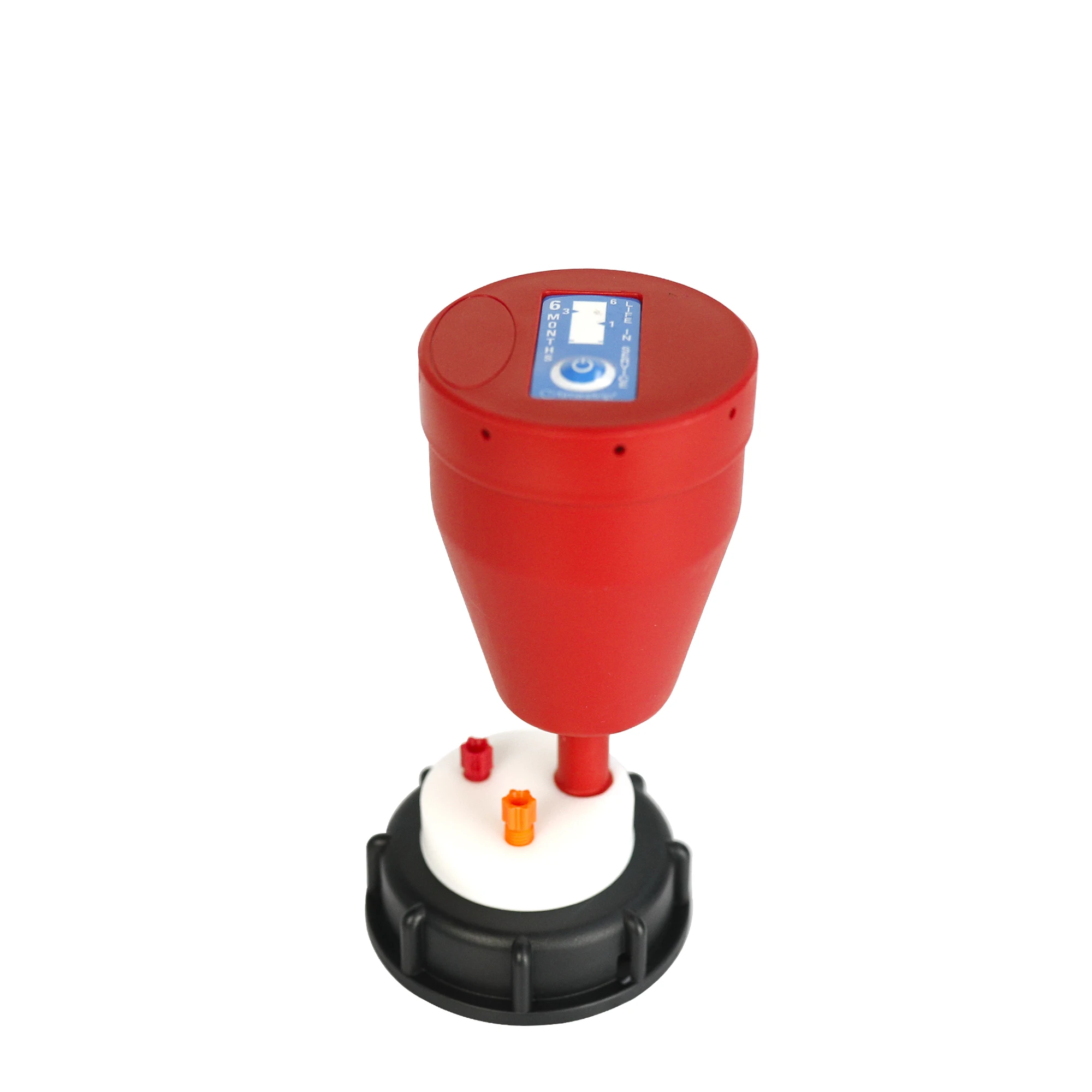 Laboratory Solvent Safety Cap ALWSCI GL38 Lab Grey Safety Cap With 2 ...