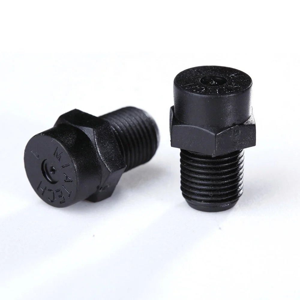 Plastic Fog Nozzle Material Low Pressure Mist Nozzle Plastic Mist Spray Nozzle Factory