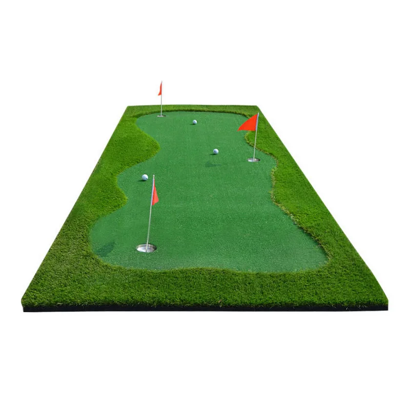 Custom Mini Golf Course Indoor Practice Putting Green Mat Golf Training Aids