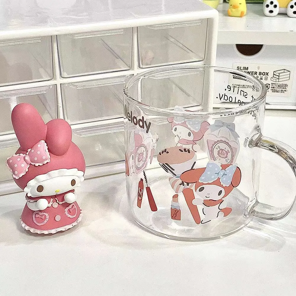 New Sanrio Kuromi Cute Glass Drinking Cup Girl Gift - Buy New Sanrio ...