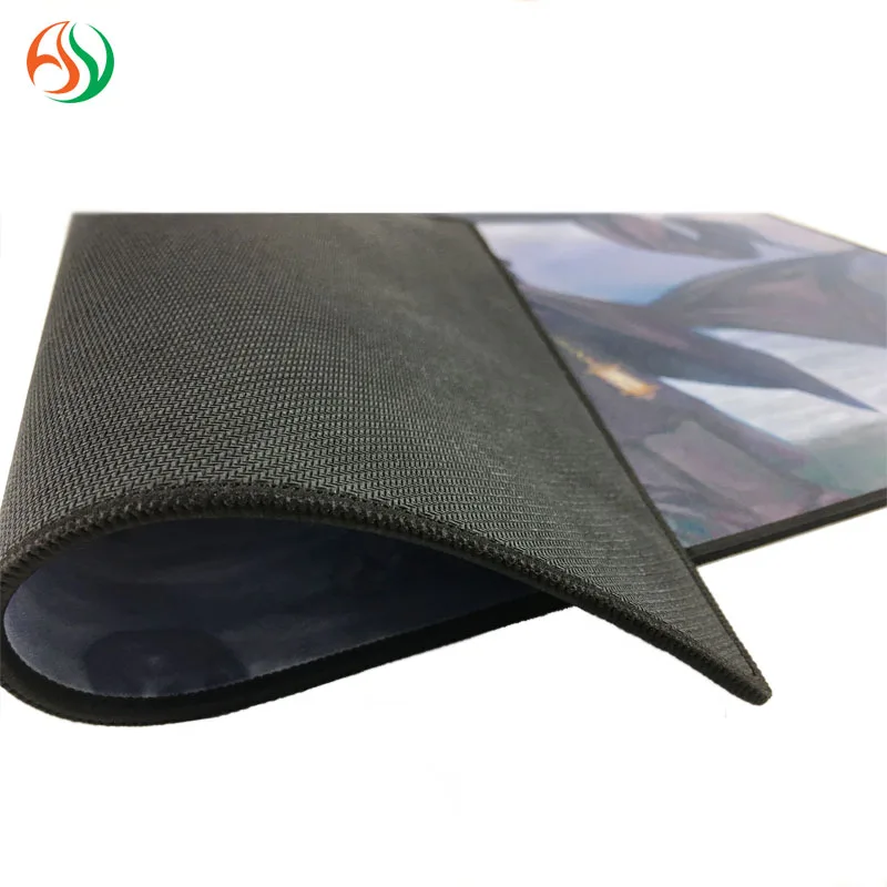 Custom CMYK Print Personalised Computer Hardware Keyboard And Mouse Pads Oem Playmat Card Extended Mouse Pad