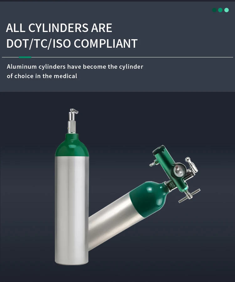 Oxygen Cylinder Backpack (m6 Size Cylinder) With M6 Aluminum Oxygen