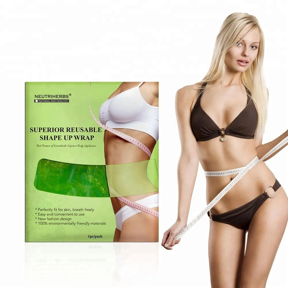 Shape-up Wraps Slimming Waist Tummy Belly Belt Wrap Body Plastic