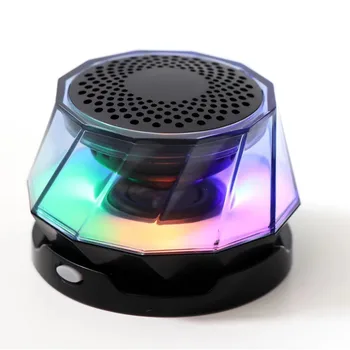 New Arrival Creative P15 Magnetic for Bluetooth Speaker Mini RGB Colorful Wireless Smart Speaker with Portable Subwoofer