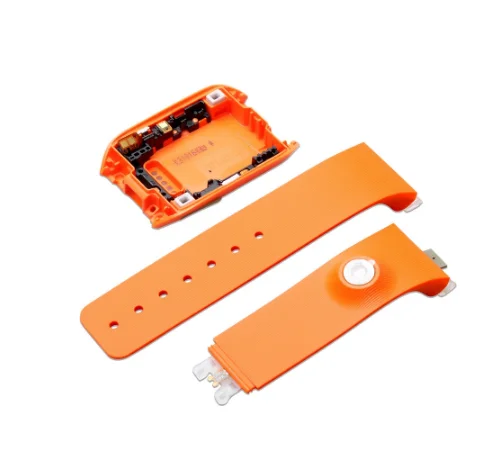 Back Housing Cover with Silicone Watchband Strap for Samsung Gear