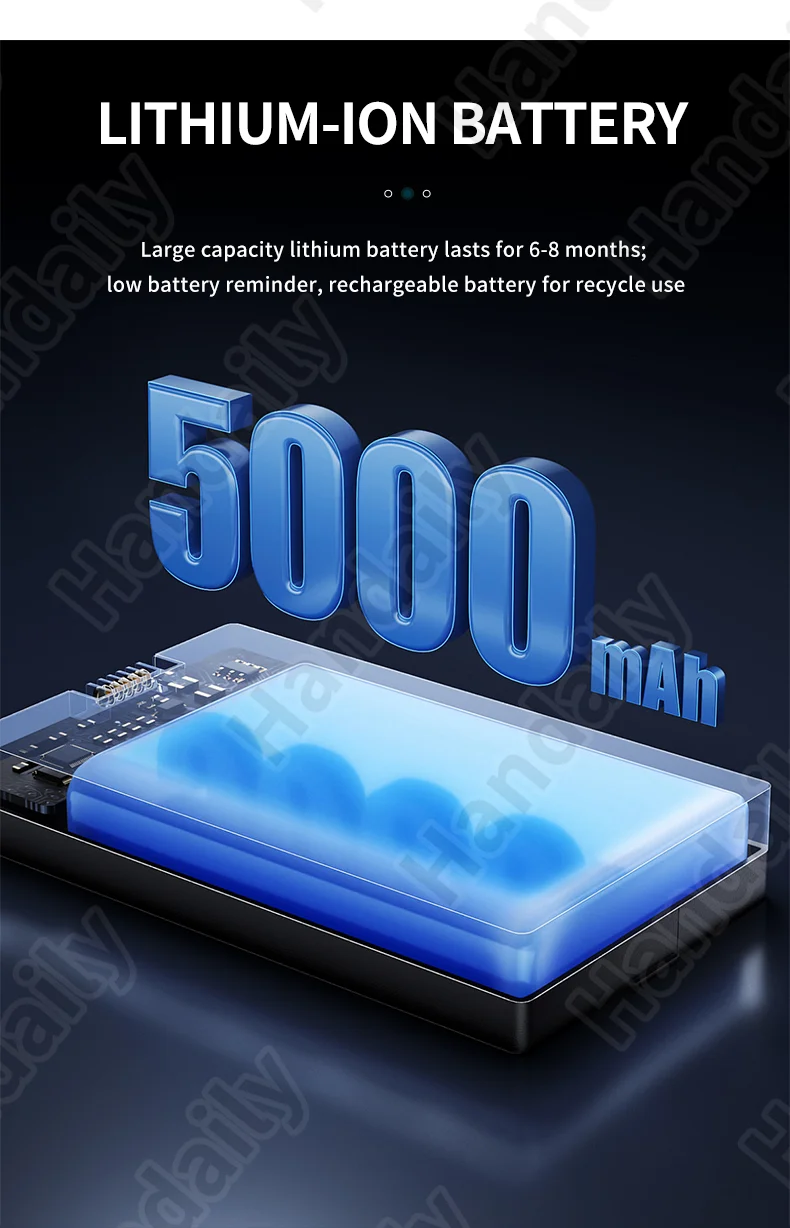 handaily video intercom 3d face authentication fingerprint door lock easy to install tuya smart lock smart home products h26-13