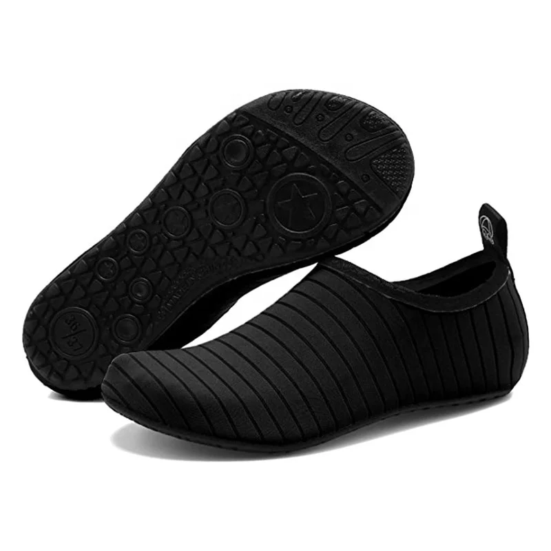 VIFUUR Chaussures de Sport Nautique Pieds Nus à séchage Rapide Aqua Yoga Chaussettes Slip-on pour Hommes Femmes Enfants