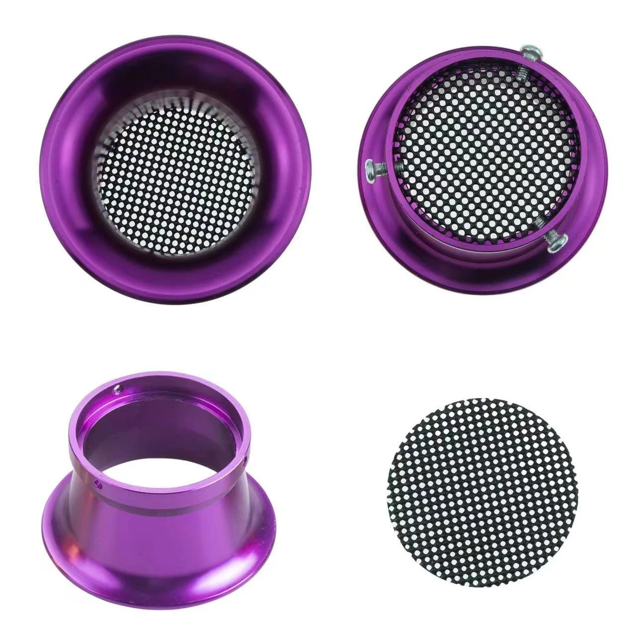 Motorcycle Aluminum 50/55mm Velocity Stack Racing Carburetor Air Filter Funnel Cup Wind Horn Cup For P.w.k. O.k.O - Foto 11