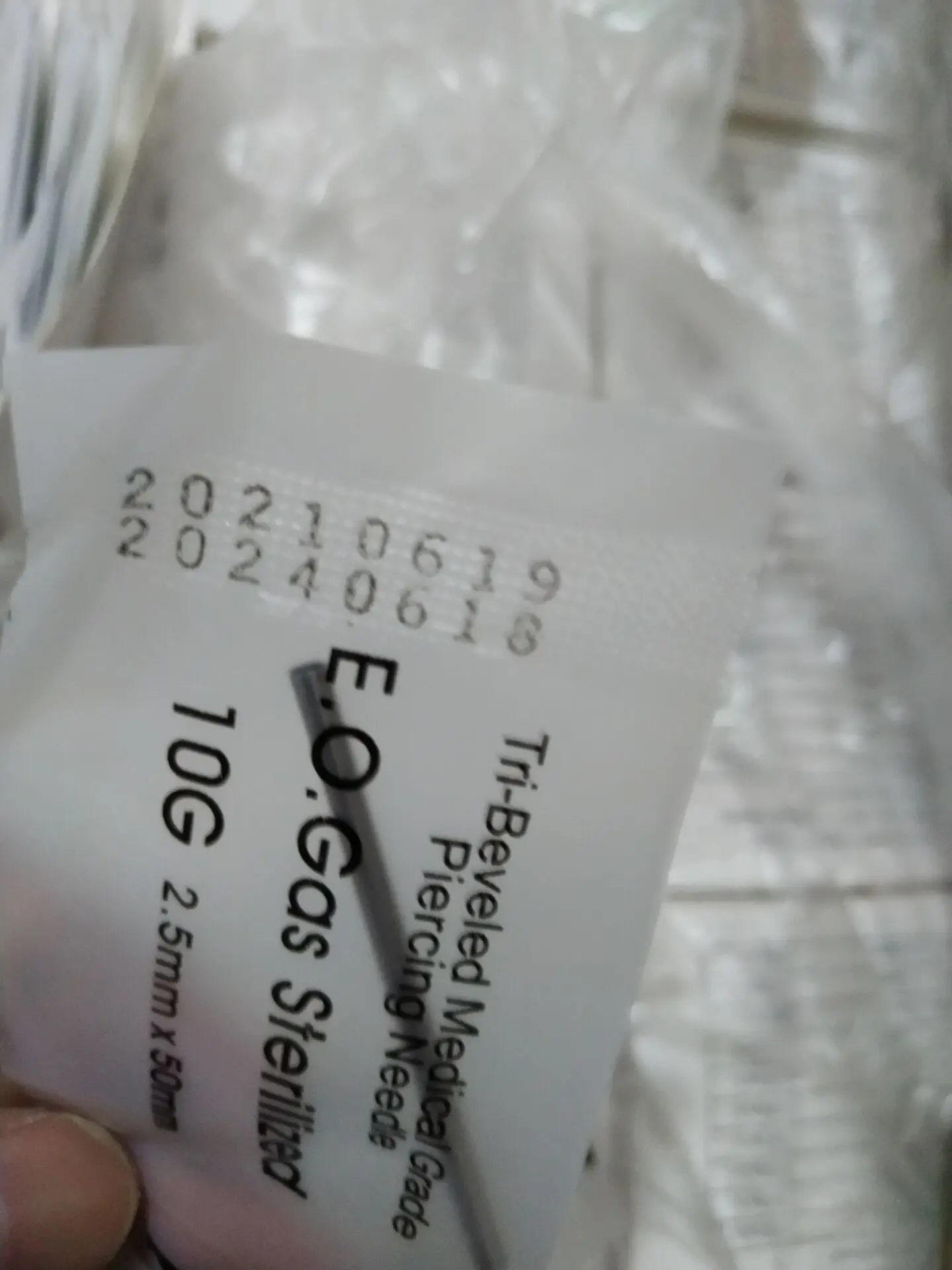 Factory Customize Individual Package Sterile Body Piercing Needles For