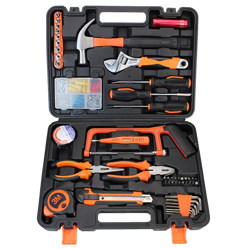 Hispec Hand Tools Set Box Diy Custom Pcs Home Tool Kit Set Oem Tools