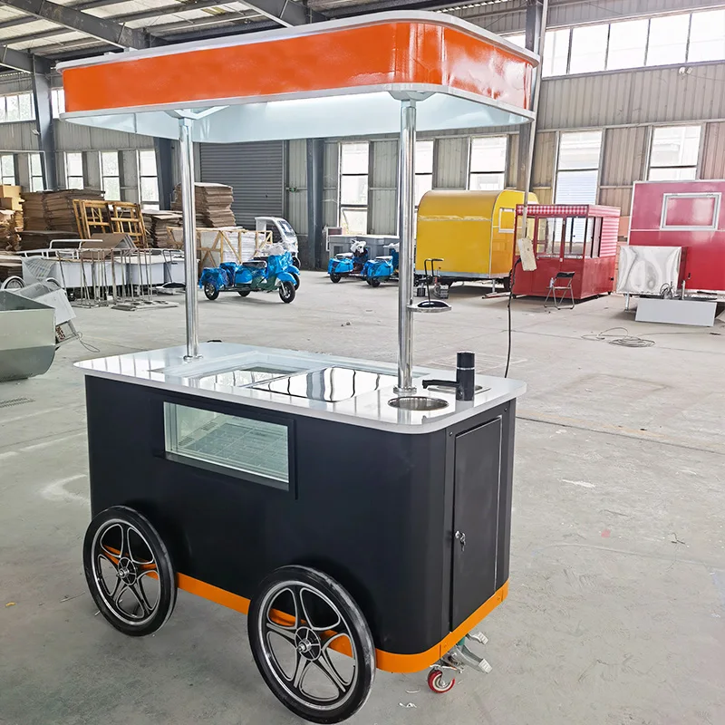 Ice Cream Ferezer Cart Philippines Ice Cream Vending Cart Low Height