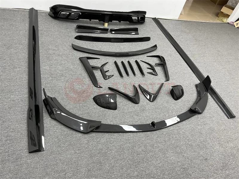 Lábio e Difusor Traseiro para Mercedes Benz S-Class foto 2