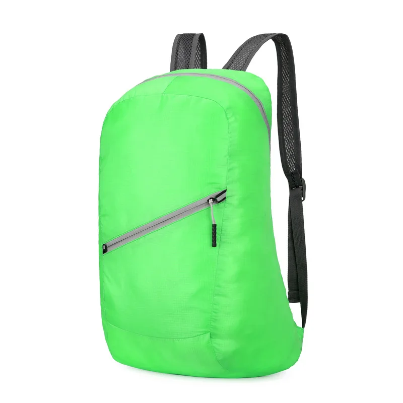 Summer New Fashion Outdoor Folding Backpack Simple Portable