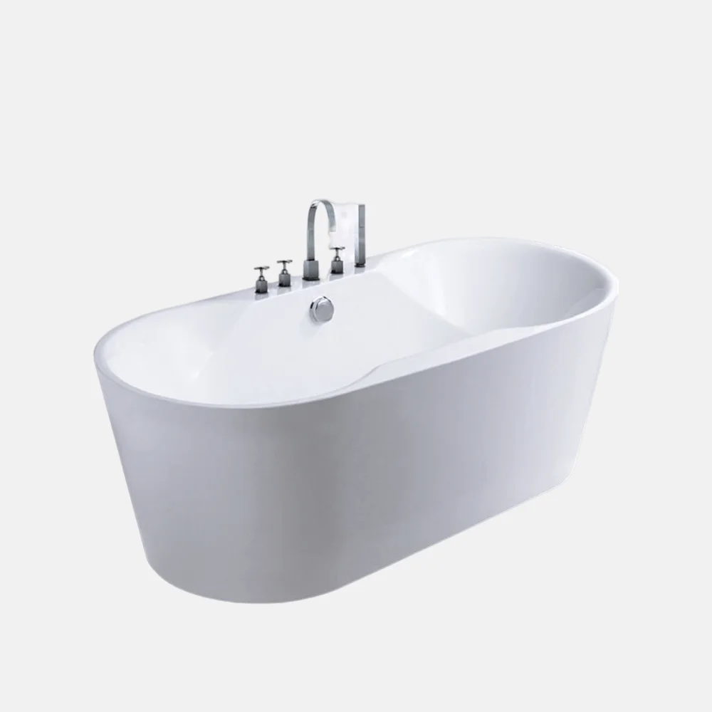 Cheap Single Design  Free Standing Acrylic Regent And Bathtubs Built In Whirlpool Massage Luxury Control Bathtubs