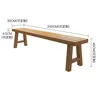 Bench 200*30*45cm