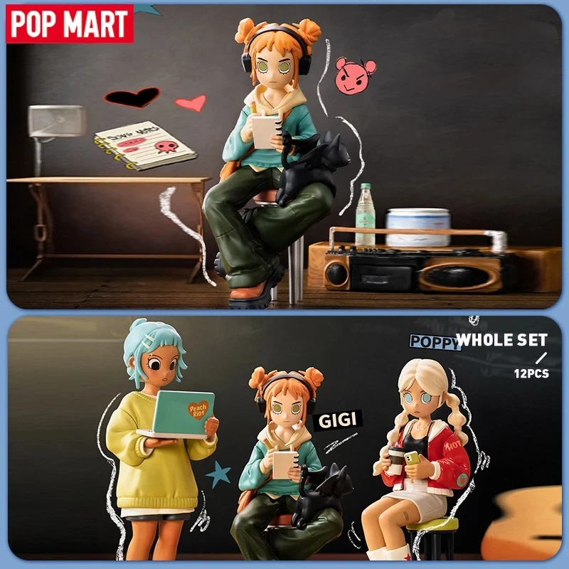 POP MART Peach Riot Rise up Series Mystery Box - Cute Toys