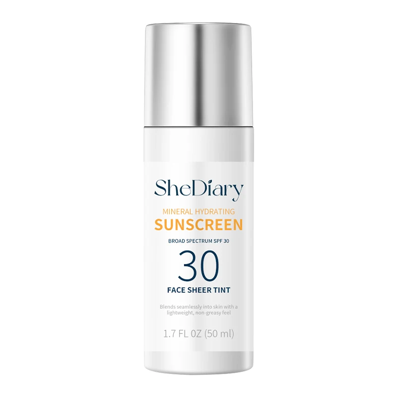 Protector solar mineral con color SPF 30