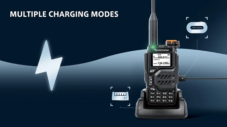 Quansheng Uvk5 All Band Transceiver Ham Radio