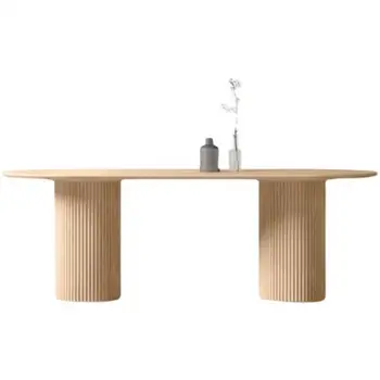 Leisure dining table and chair combination Nordic reception desk table